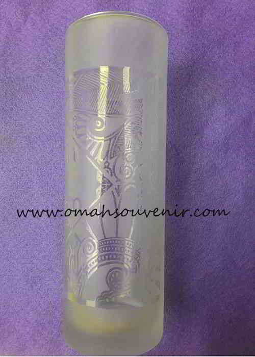 Gelas Silinder dove embos