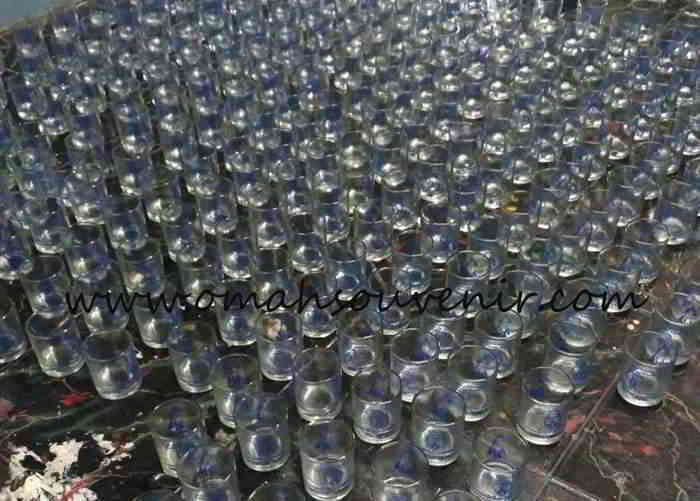 souvenir gelas sloki murah