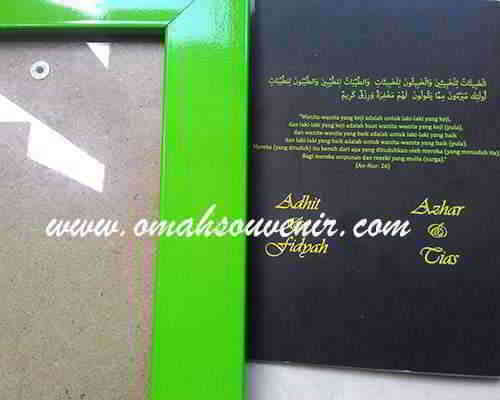 undangan pasport pigura murah