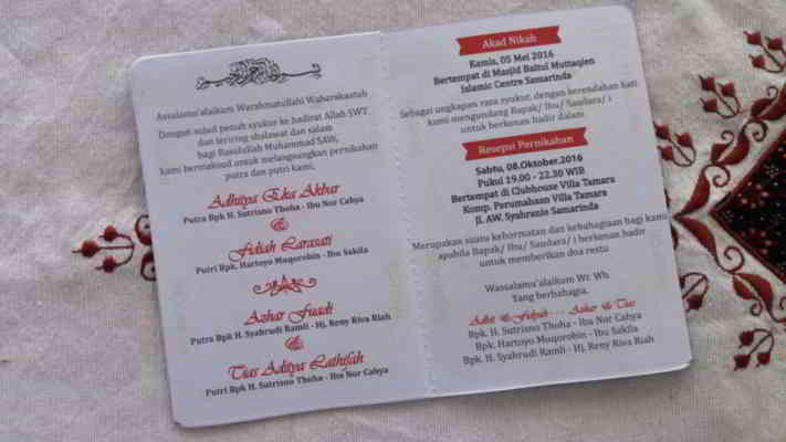 Undangan Nikah Passport